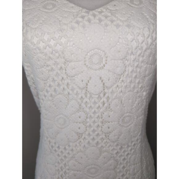 Lilly Pulitzer Mercer daisy romantic lace pearl dress 8 - Picture 5 of 10